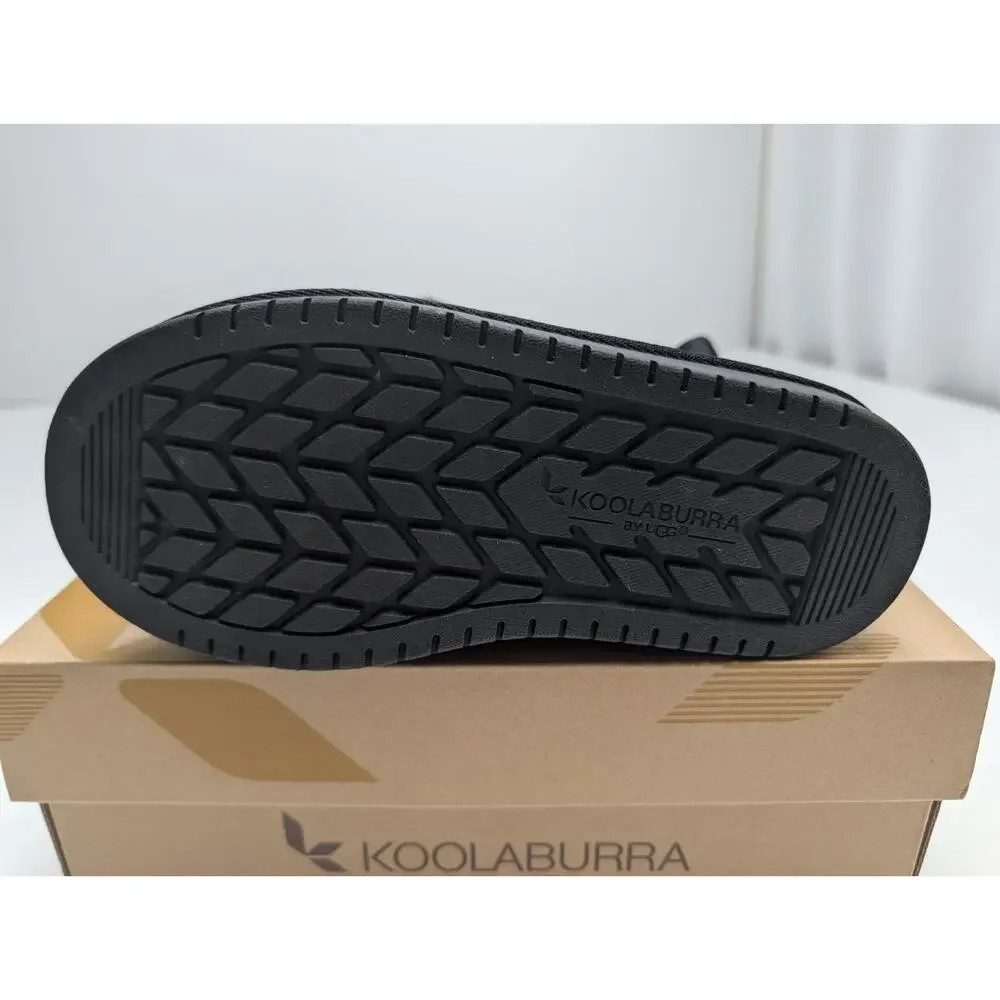 UGG KOOLABURRA K Burree Slip-On Black Slippers Size 13 1159670K K/BLK New NIB